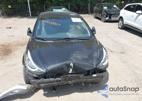 2016 Hyundai Elantra Se from USA, damaged, VIN 5NPDH4AE2GH720649